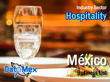Hotel & gastronomy sector business list Mexico